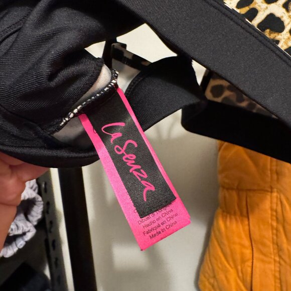 La Senza Sports Bra | Leopard Print | Size Small | VGUC | Strappy Back - Picture 5 of 6